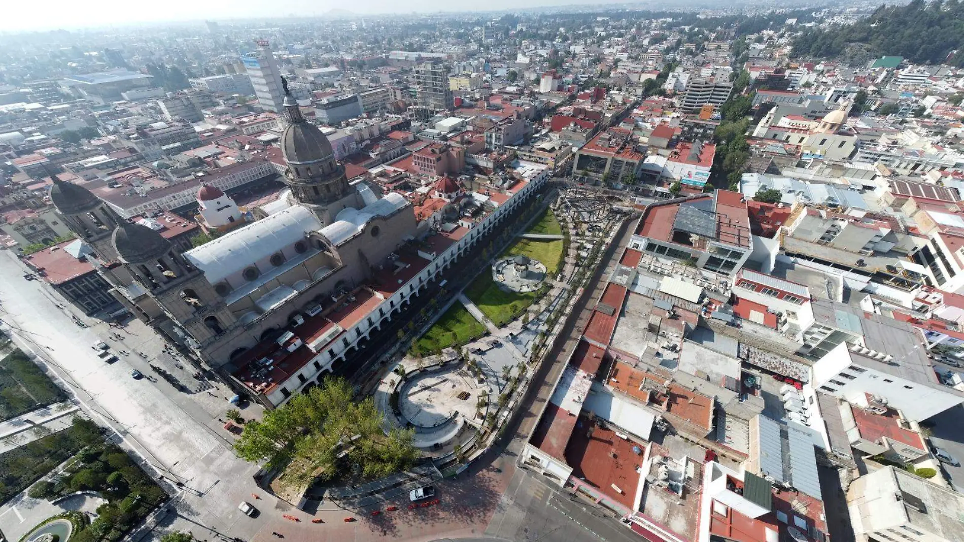 centro de toluca vista aérea